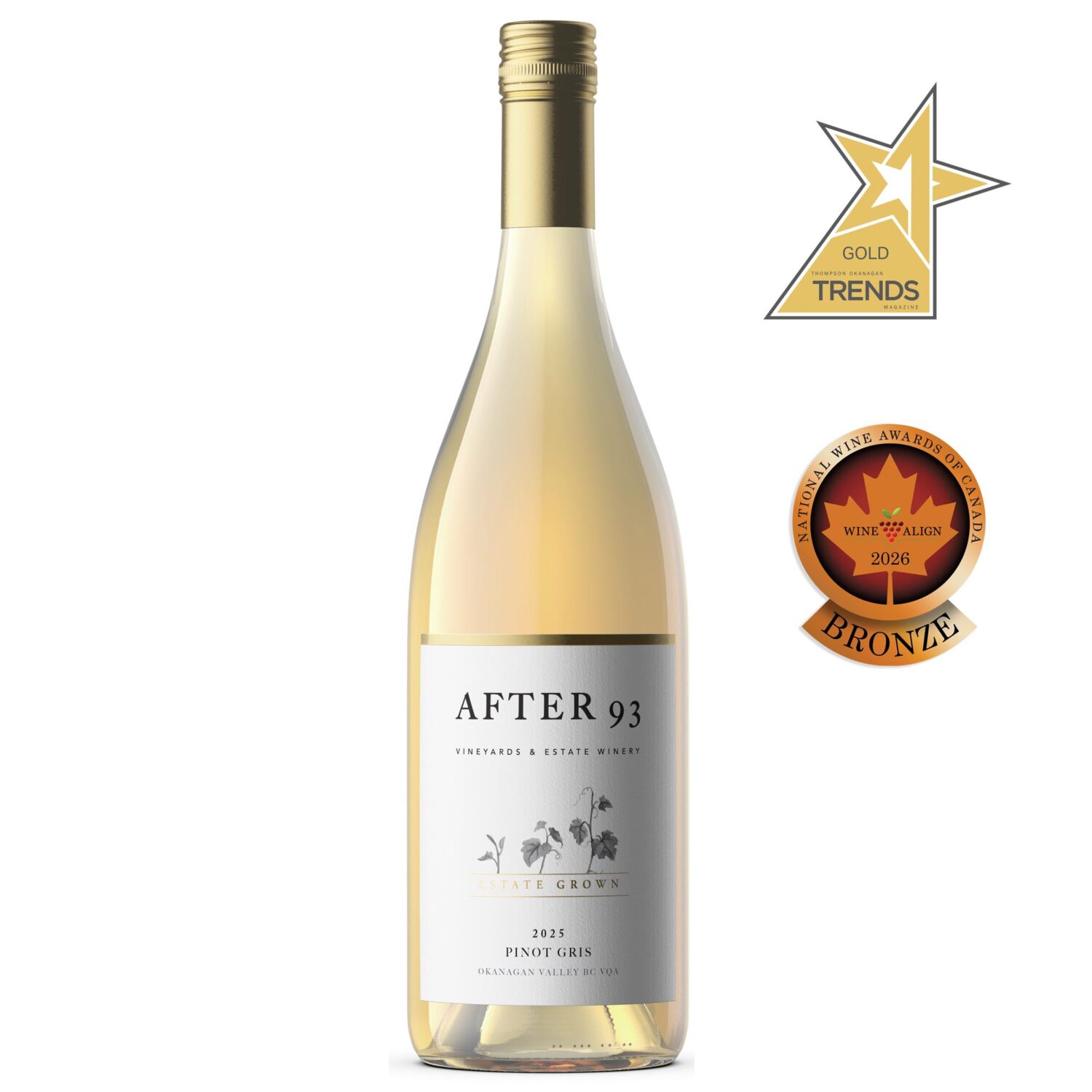 After 93's 2025 Pinot Gris Wine